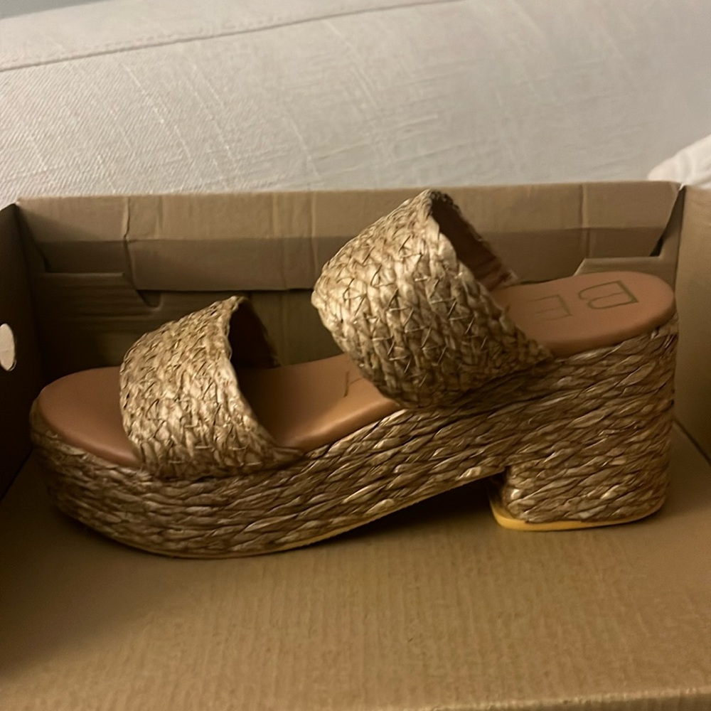 Matisse Rattan Beach Heels